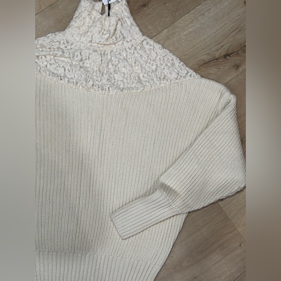 Zara lace knit sweater, size M NWT - Picture 6 of 11